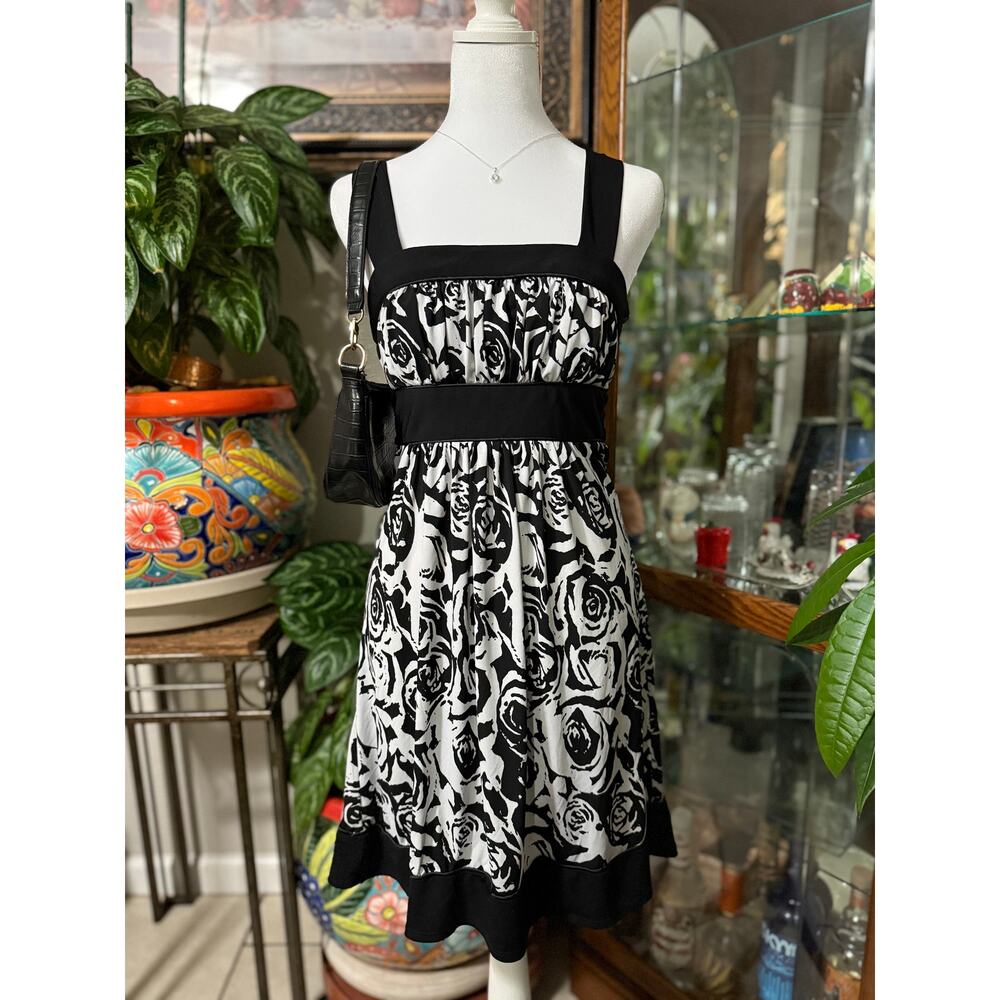 Y2k coquette floral dress